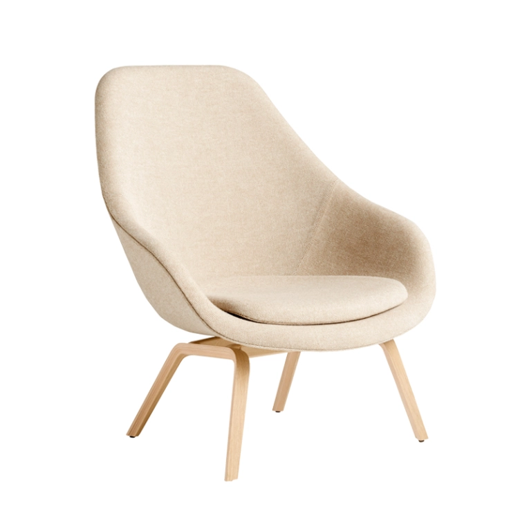 Fauteuil ABOUT A LOUNGE CHAIR AAL 93 Hallingdal 220 HAY