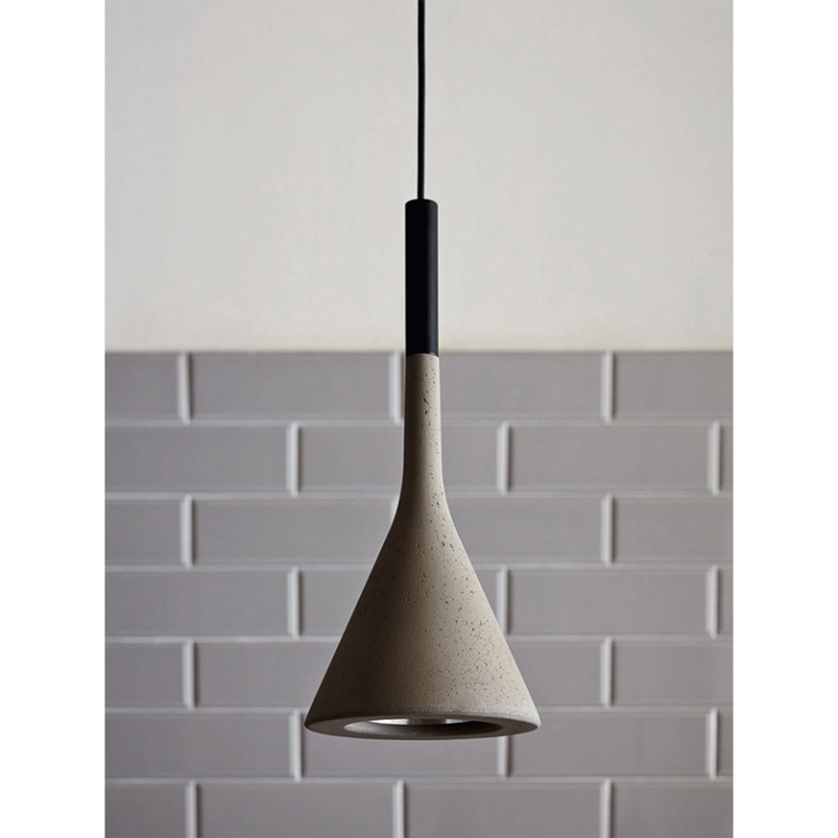 Suspension APLOMB Jaune sable FOSCARINI