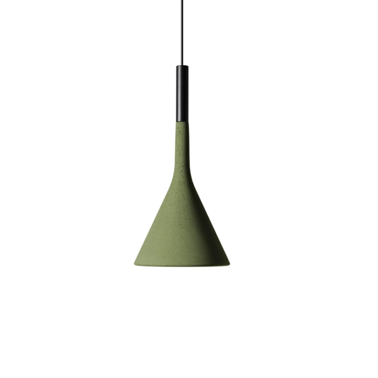 Suspension APLOMB Vert olive FOSCARINI
