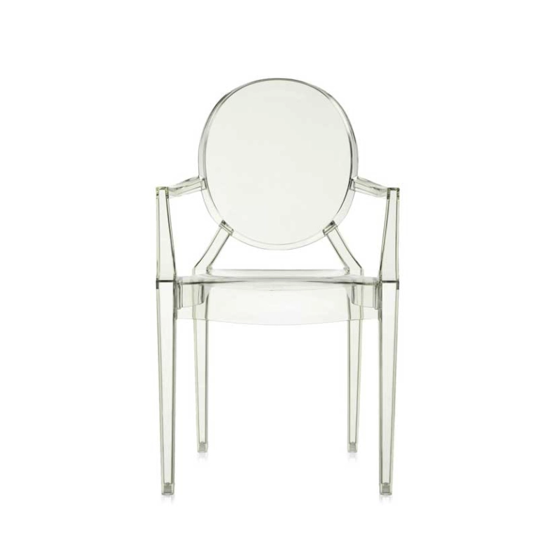 Chaise LOUIS GHOST Vert cristal KARTELL
