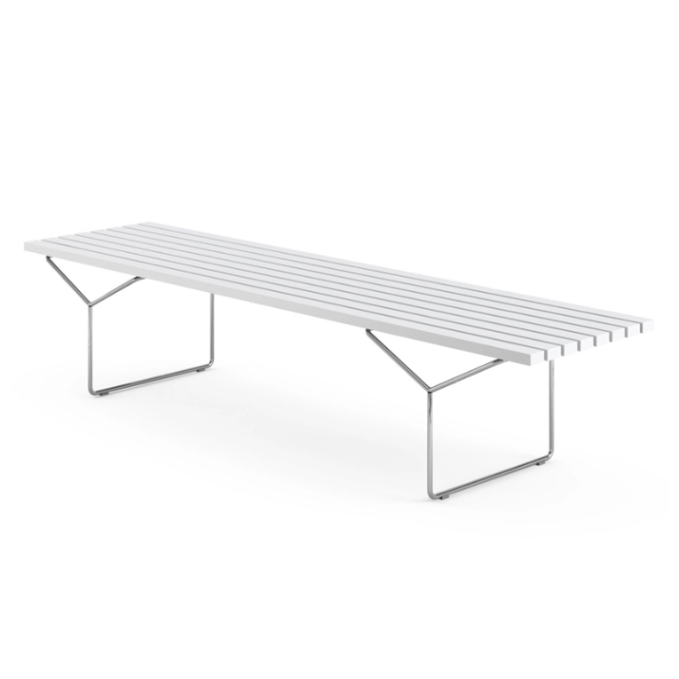Banc BERTOIA Blanc KNOLL