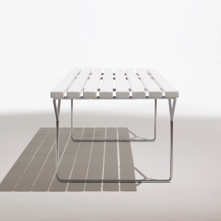 Banc BERTOIA Blanc KNOLL