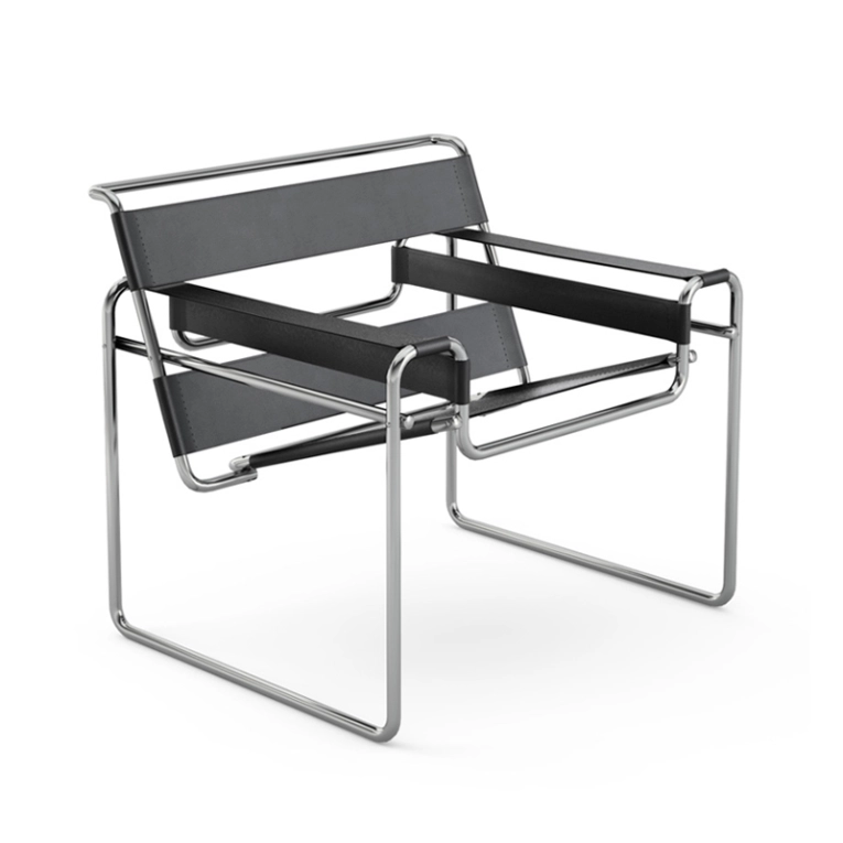 Fauteuil WASSILY Noir KNOLL