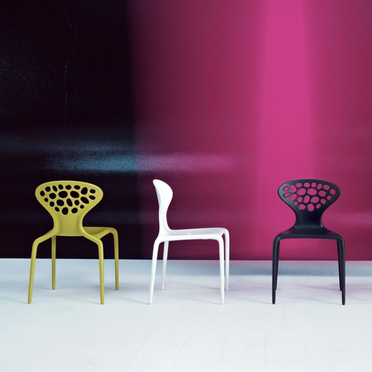 Chaise extérieur SUPERNATURAL Noir MOROSO