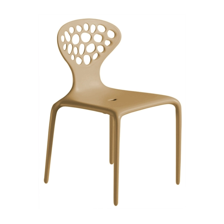 Chaise extérieur SUPERNATURAL Caramel MOROSO