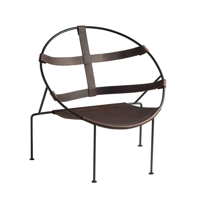 Fauteuil FDC1 Marron aubrac OBJEKTO