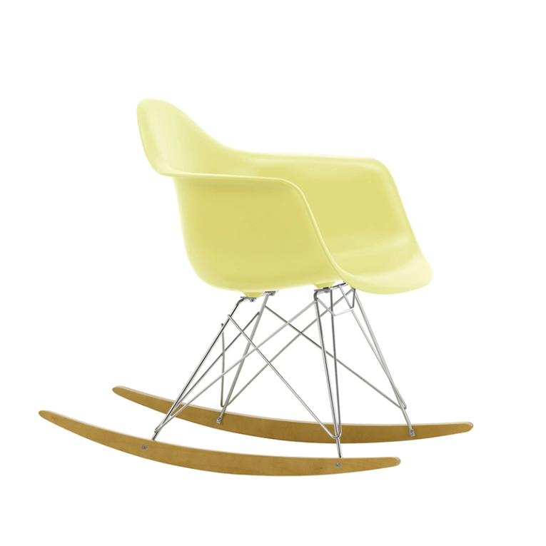 Fauteuil EAMES PLASTIC ARMCHAIR RAR Citron RE VITRA