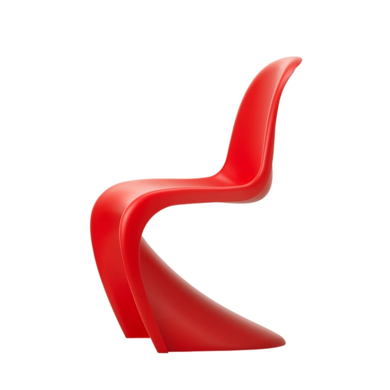 Chaise PANTON Rouge classique VITRA