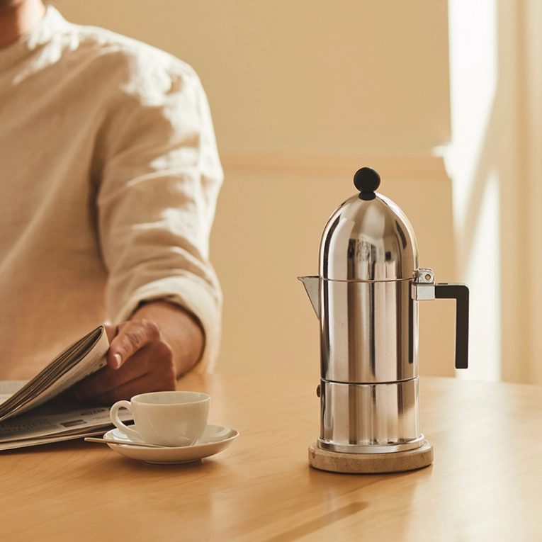 Café & Thé Cafetière espresso LA CUPOLA Inox ALESSI