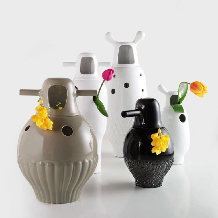 Vase Vase SHOWTIME 4 Blanc BD BARCELONA