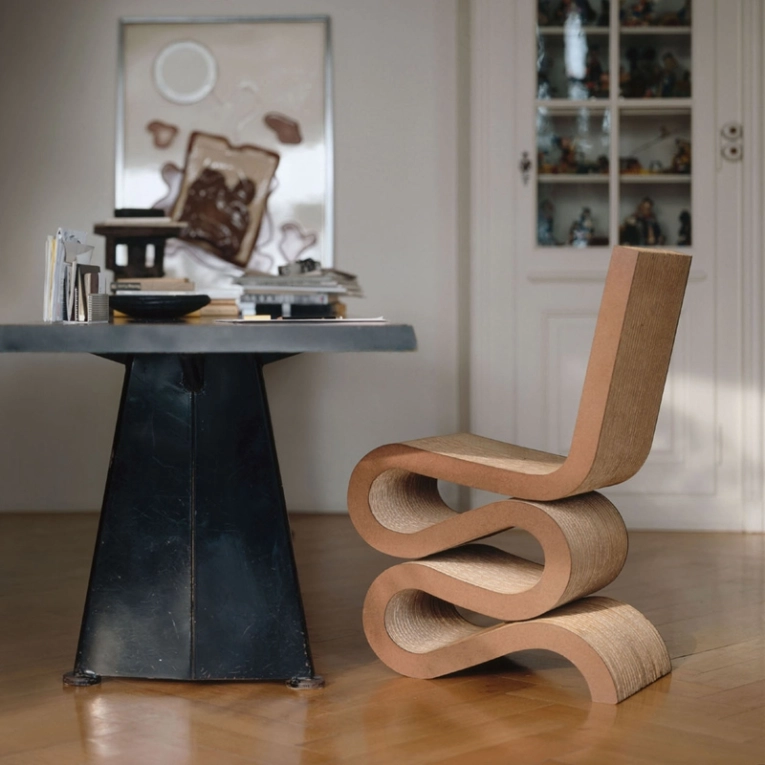 Table TRAPEZE Noir VITRA