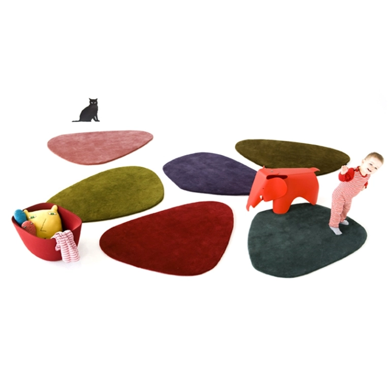 Textile enfant Tapis CAL 3 Vert olive NANIMARQUINA