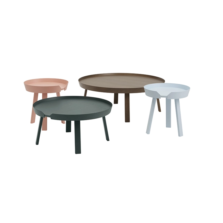 Table basse AROUND L Vert foncé MUUTO