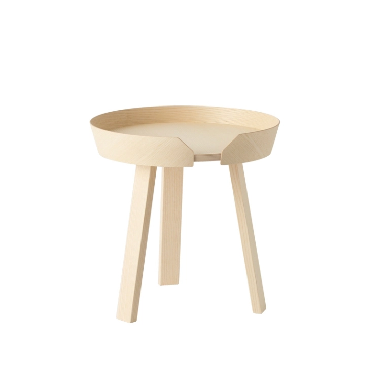 Table d'appoint guéridon AROUND S Frêne MUUTO