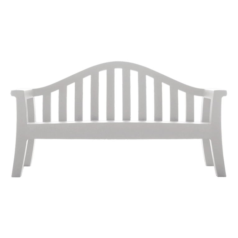 Banc extérieur GIULIETTA Blanc SERRALUNGA