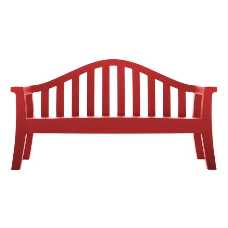 Banc extérieur GIULIETTA Rouge SERRALUNGA