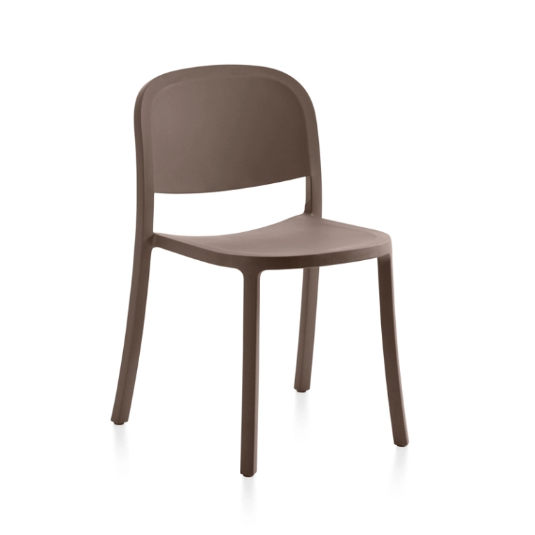 Chaise 1 INCH RECLAIMED Marron EMECO