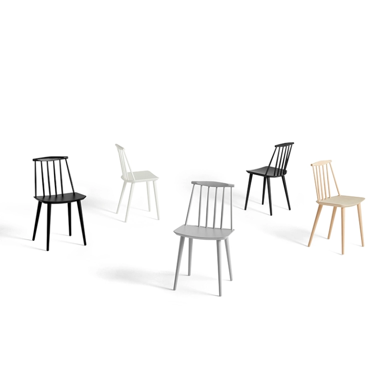 Chaise J77 Blanc HAY