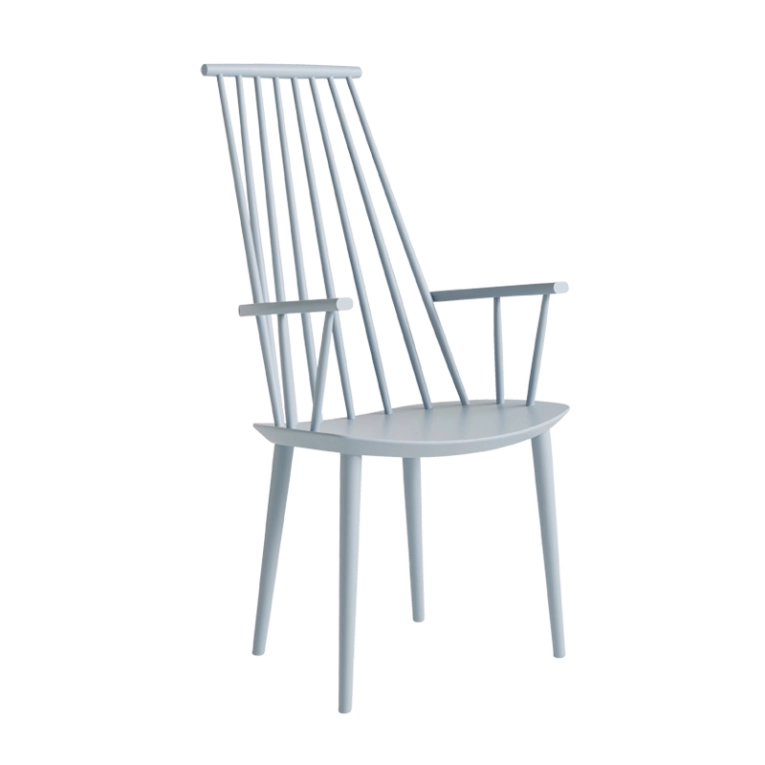 Chaise J110 Bleu ardoise HAY