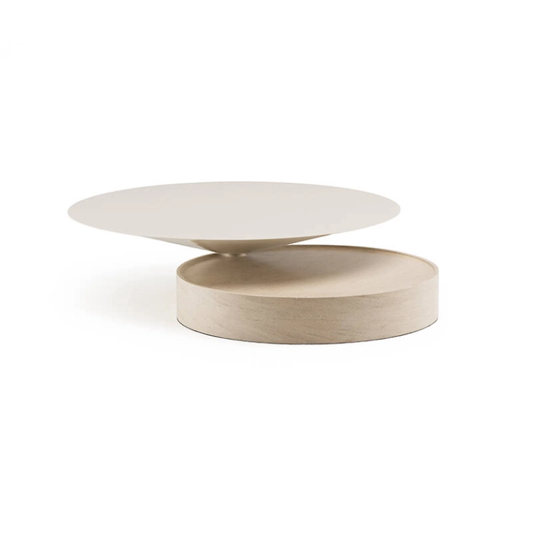 Table basse LAUREL Beige DE LA ESPADA