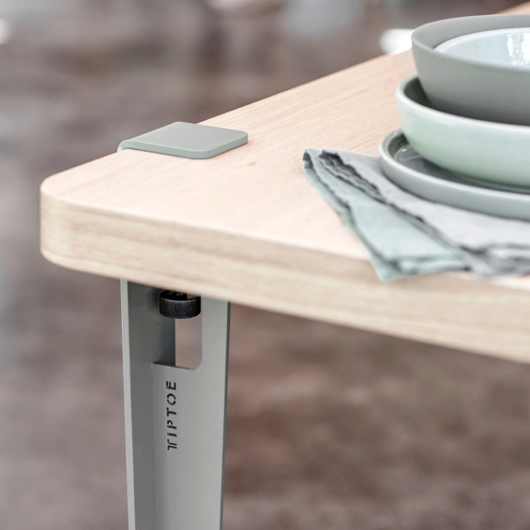 Table Pied TIPTOE 75 CM Gris Eucalyptus TIPTOE