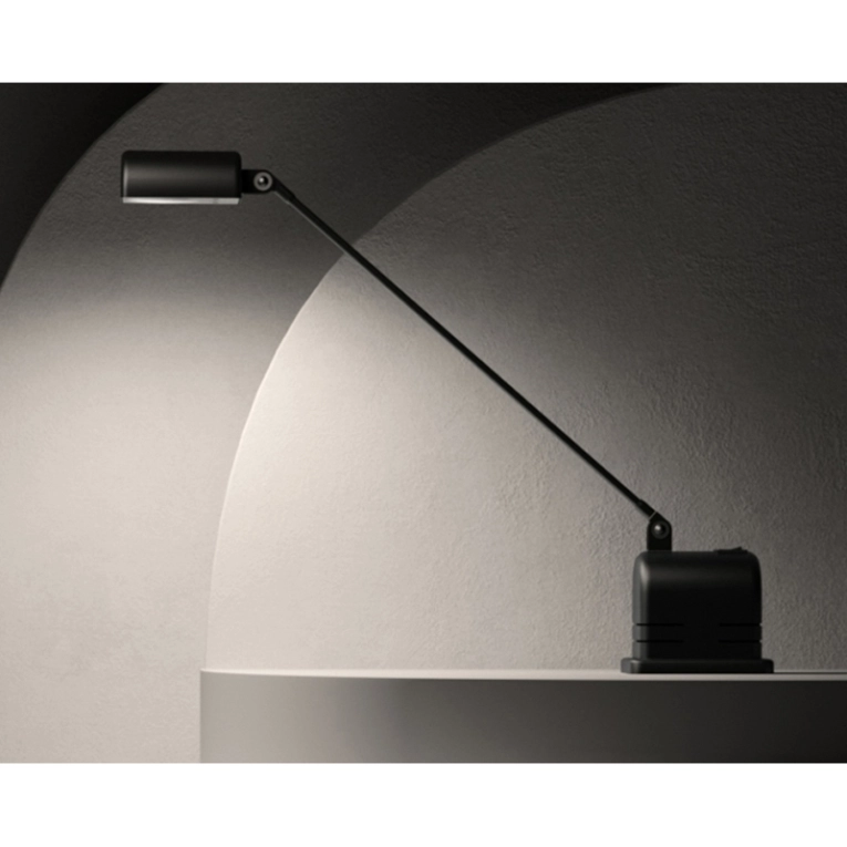 Lampe de bureau DAPHINETTE LED Jaune mat LUMINA