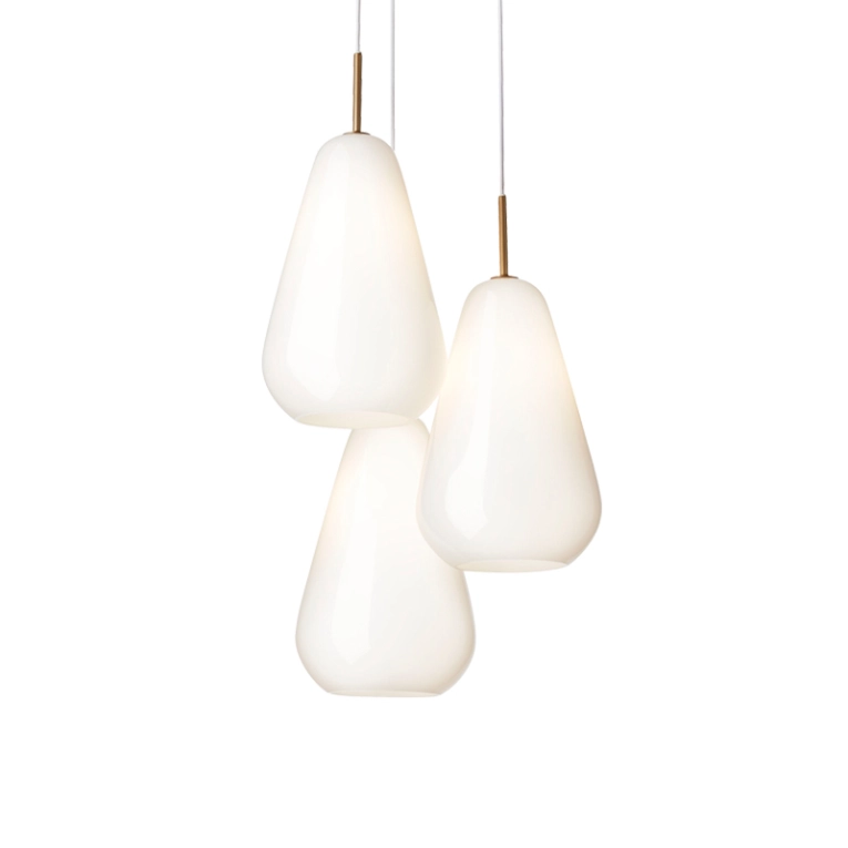 Suspension ANOLI 3 OPAL Opalin NUURA
