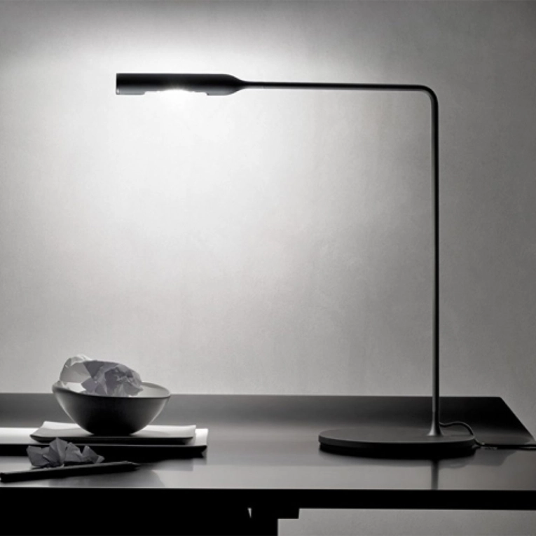 Lampe de bureau FLO DESK Bronze métallique LUMINA