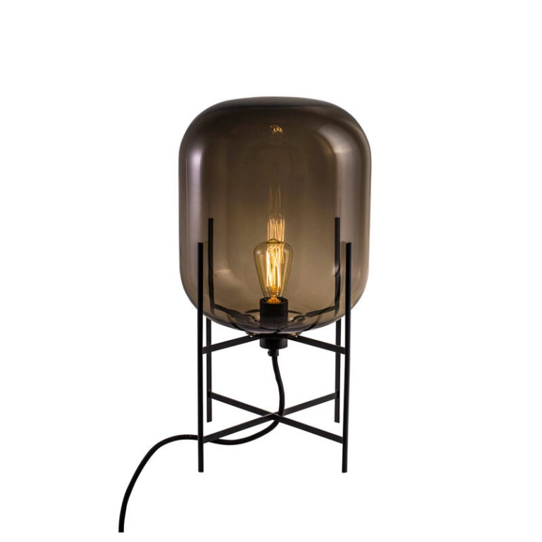 Lampe à poser ODA SMALL Gris/ noir PULPO