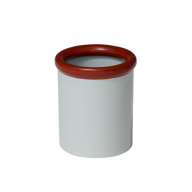 Accessoire de cuisine Pot ROD Terracotta/ bleu clair NINE