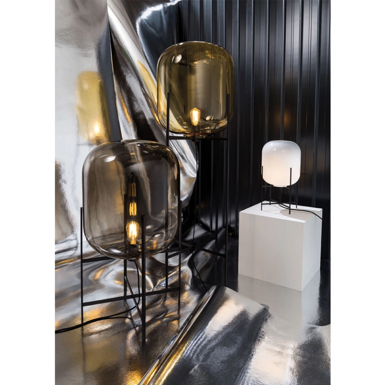 Lampadaire ODA BIG Blanc/ noir PULPO