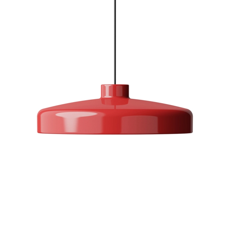 Suspension LACQUER Large Rouge NINE