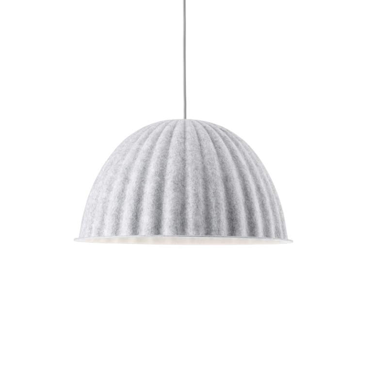 Suspension UNDER THE BELL Ø 55 Blanc mélange MUUTO