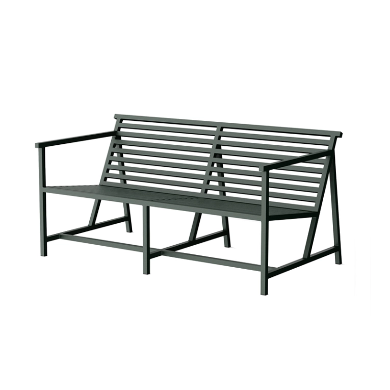 Banc extérieur Banc lounge 19 OUTDOORS Vert NINE