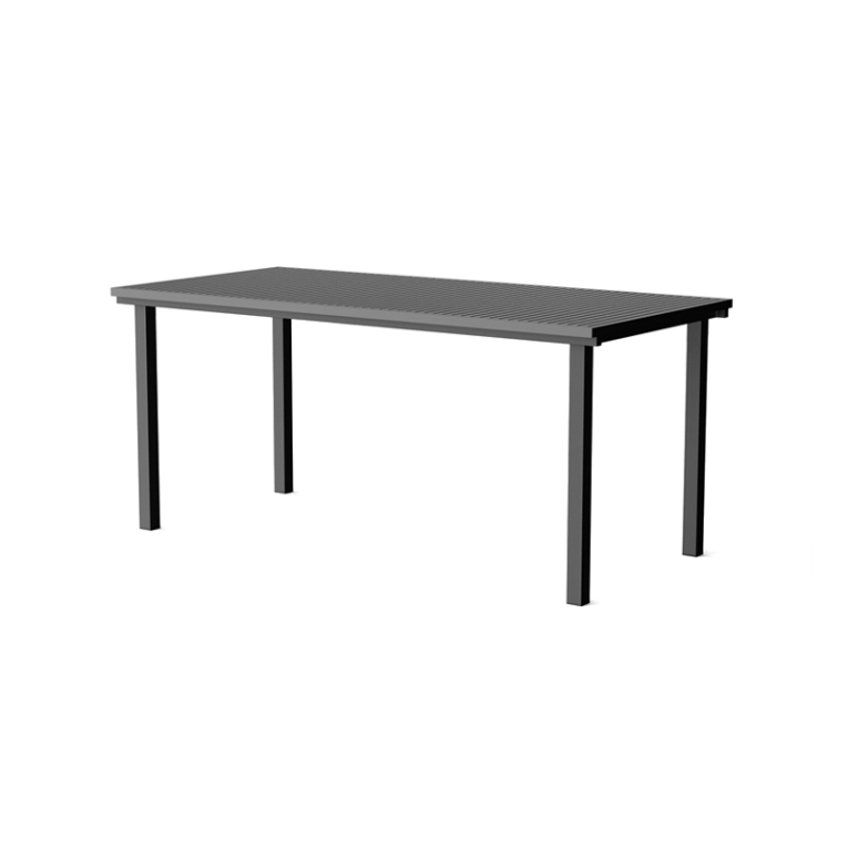 Table extérieur Table 19 OUTDOORS 167x80 Noir NINE