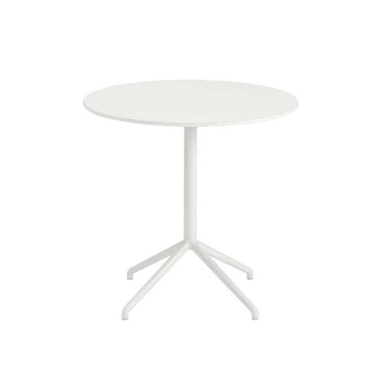 Table STILL CAFÉ Ø75 Blanc MUUTO