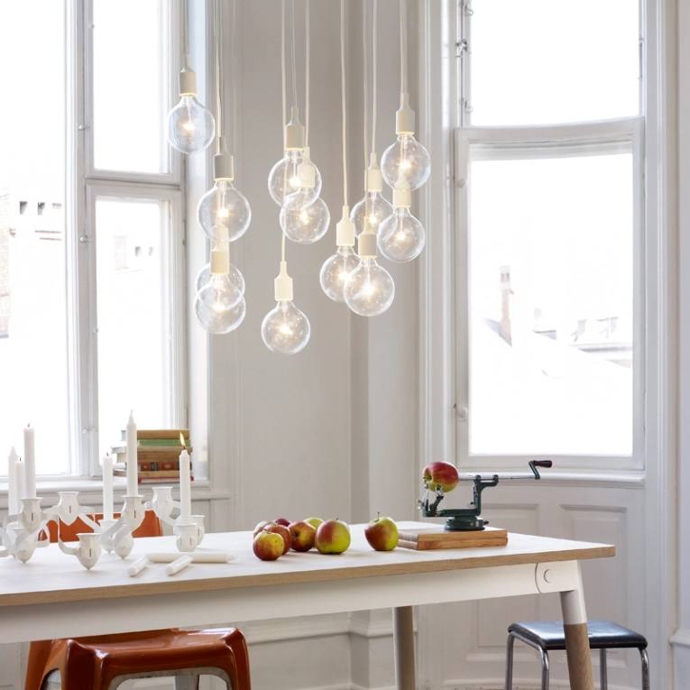 Suspension E27 SOCKET Blanc MUUTO