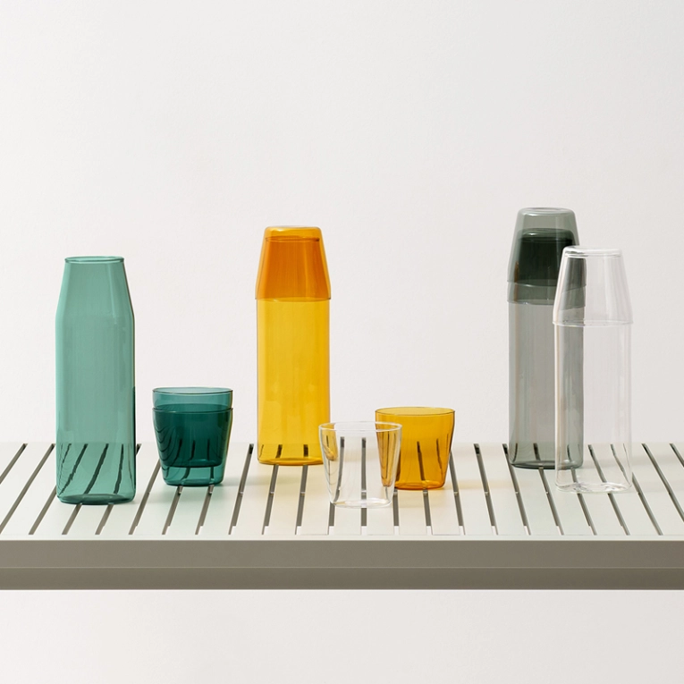 Carafe & verre Set Carafe et 2 verres MILK Transparent NINE