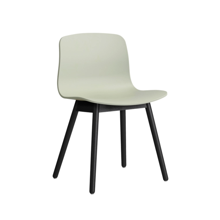 Chaise ABOUT A CHAIR AAC 12 Pastel green HAY