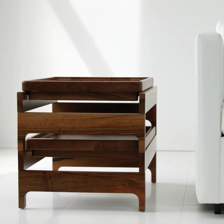 Table d'appoint guéridon TRAY RACK BASSAMFELLOWS