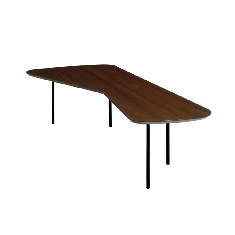 Table basse GIRARD Noyer KNOLL