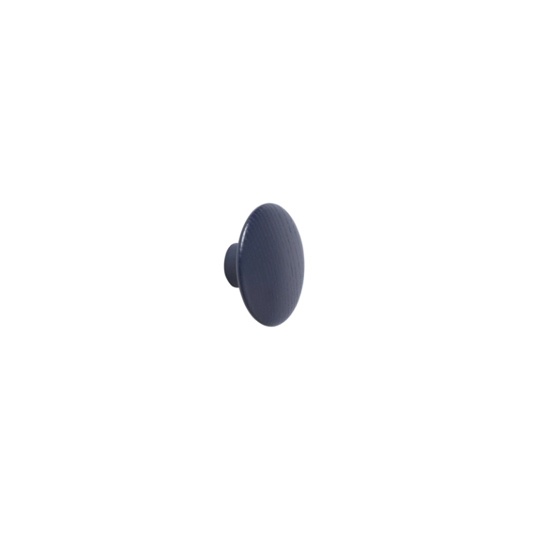 Patère Design Patère DOTS Ø 6,5 Bleu nuit MUUTO