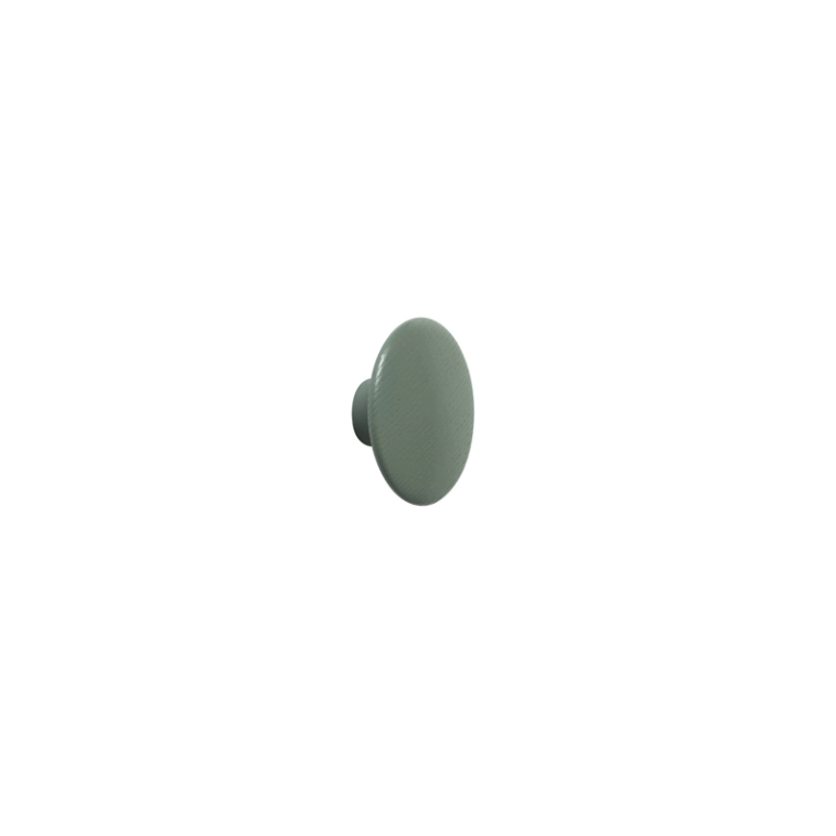 Patère Design Patère DOTS Ø 6,5 Vert cendré MUUTO