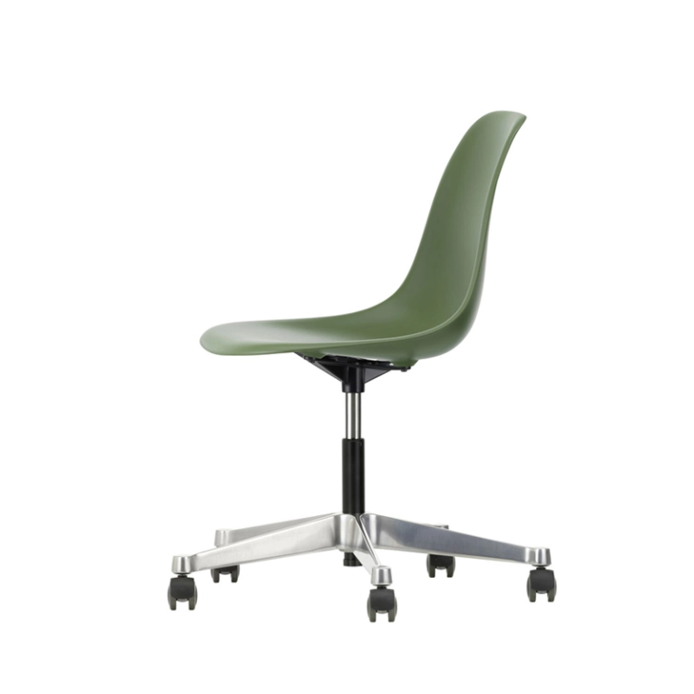 Fauteuil de bureau EAMES PLASTIC SIDE CHAIR PSCC Forêt RE VITRA