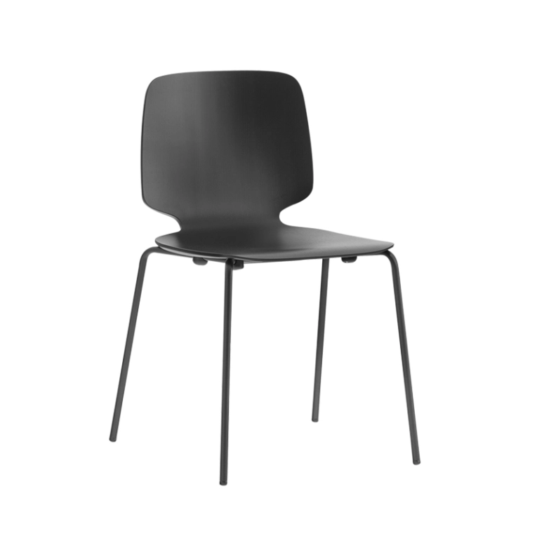 Chaise BABILA 2710 Noir/ noir PEDRALI