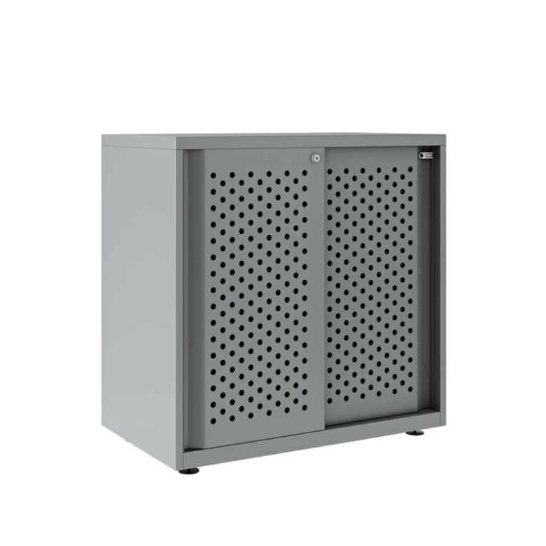 Meuble de rangement GLIDE L 80 Gris Silver BISLEY