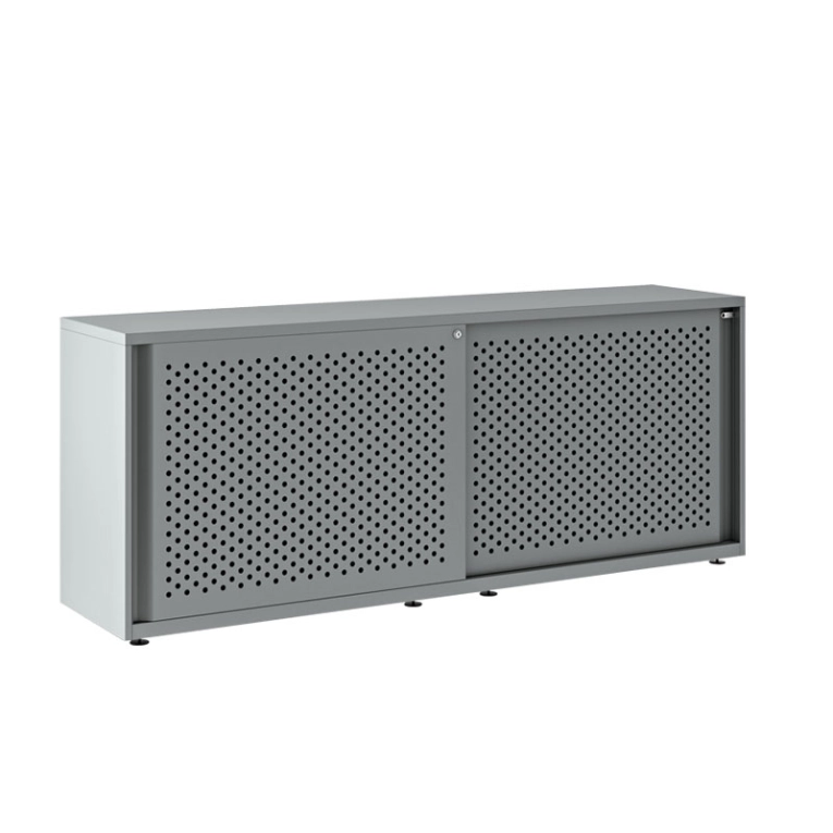Meuble de rangement GLIDE L 200 Gris Silver BISLEY