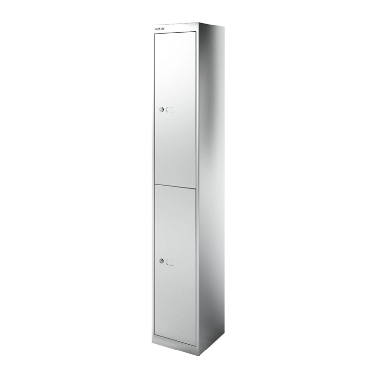 Meuble de rangement CLK 2 casiers Gris Silver BISLEY