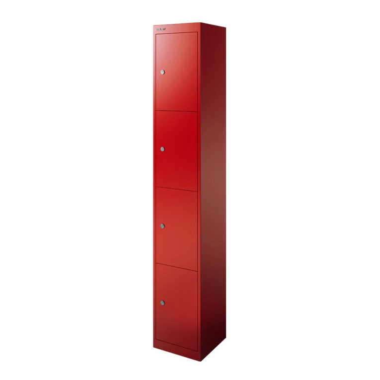 Meuble de rangement CLK 4 casiers Rouge BISLEY