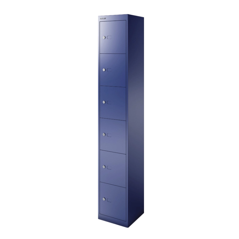 Meuble de rangement CLK 6 casiers Bleu Oxford BISLEY